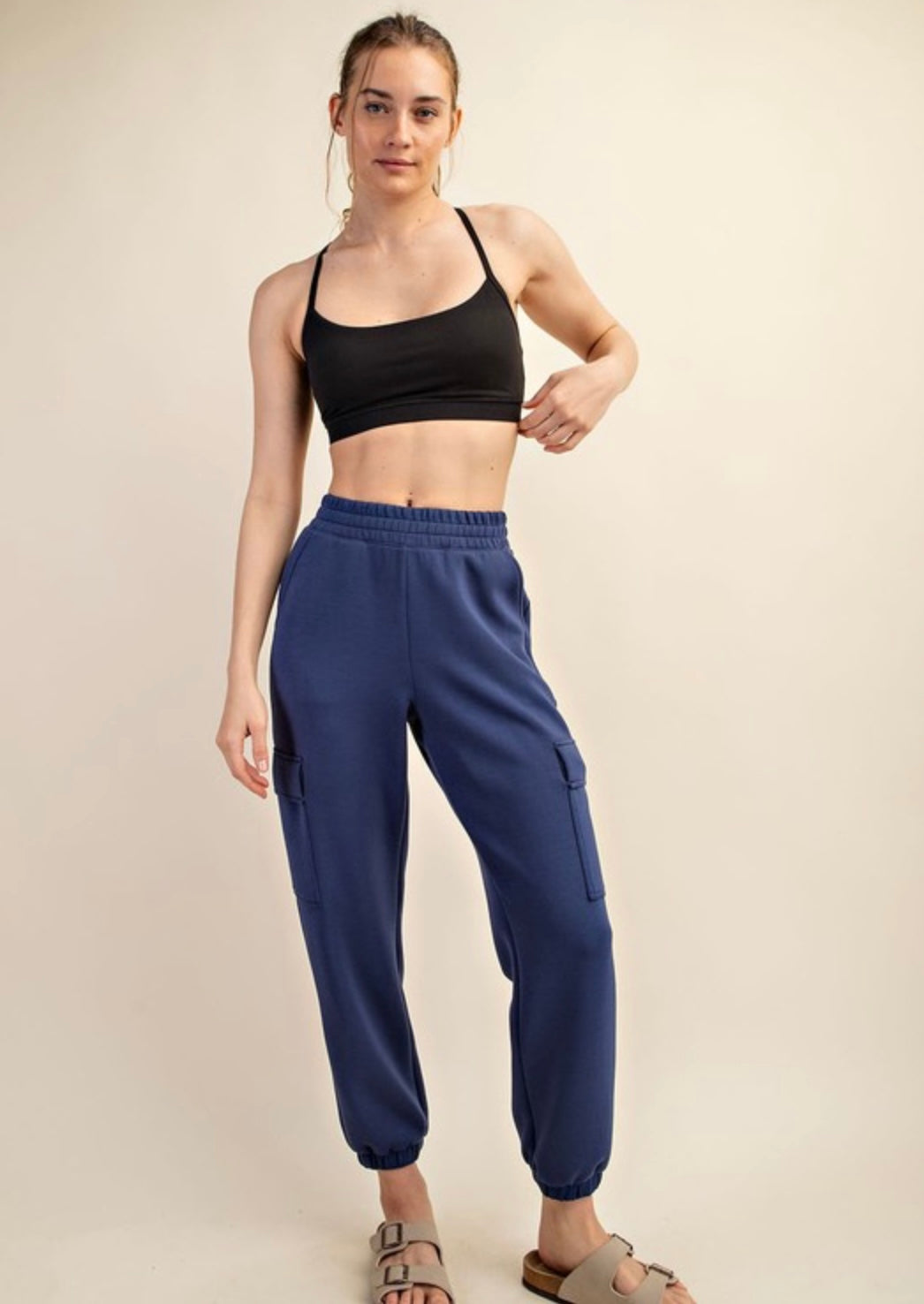 Poly Scuba Cargo Jogger Pant