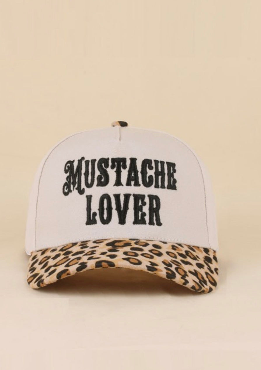 Mustache Lover Two Tone Hat