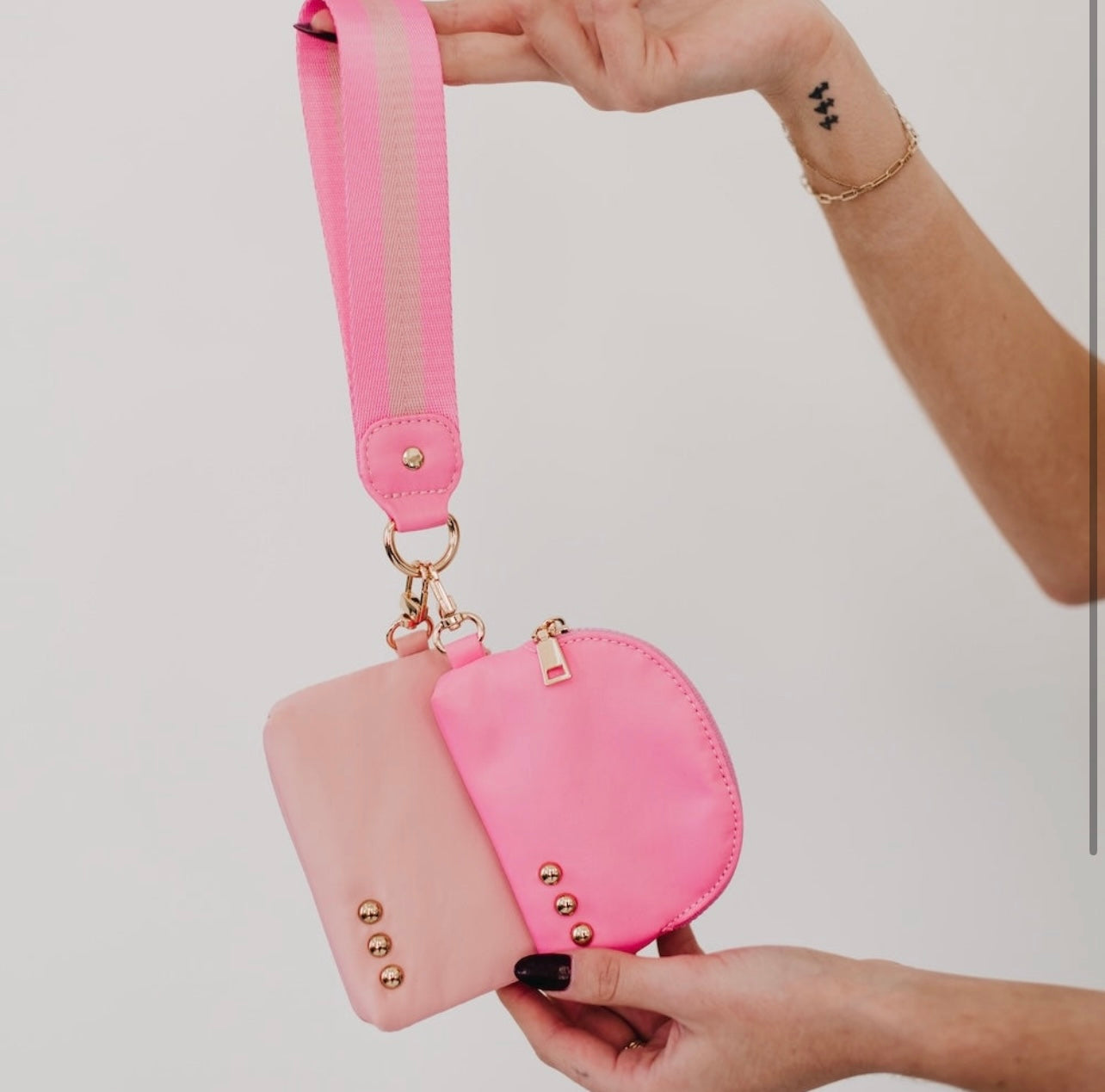Dual Pouch Wristlet