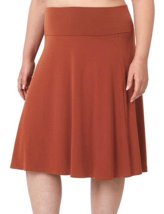 Fold Over A Line Skirt