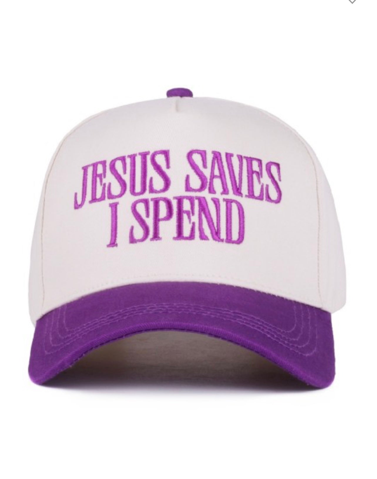 Jesus Saves I Spend Hat
