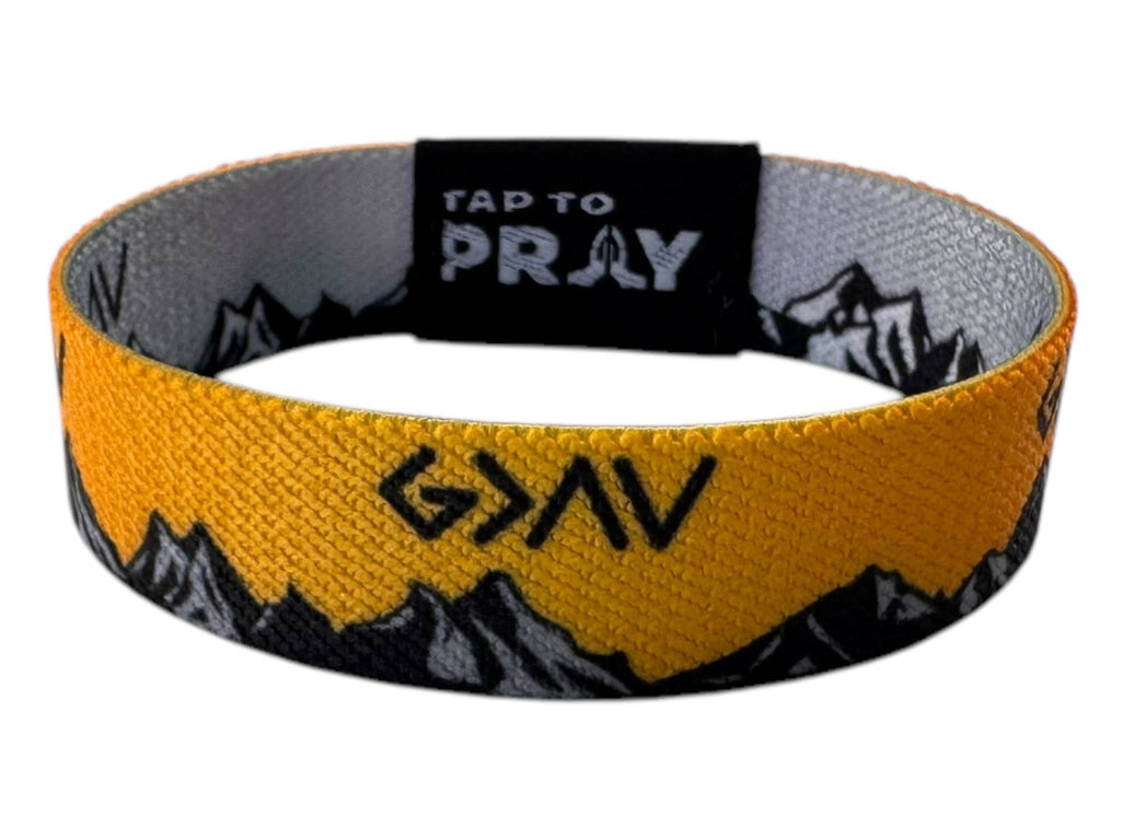Tap To Pray™ Wristbands - God Is Greater:God is Greater Than The Highs and Lows