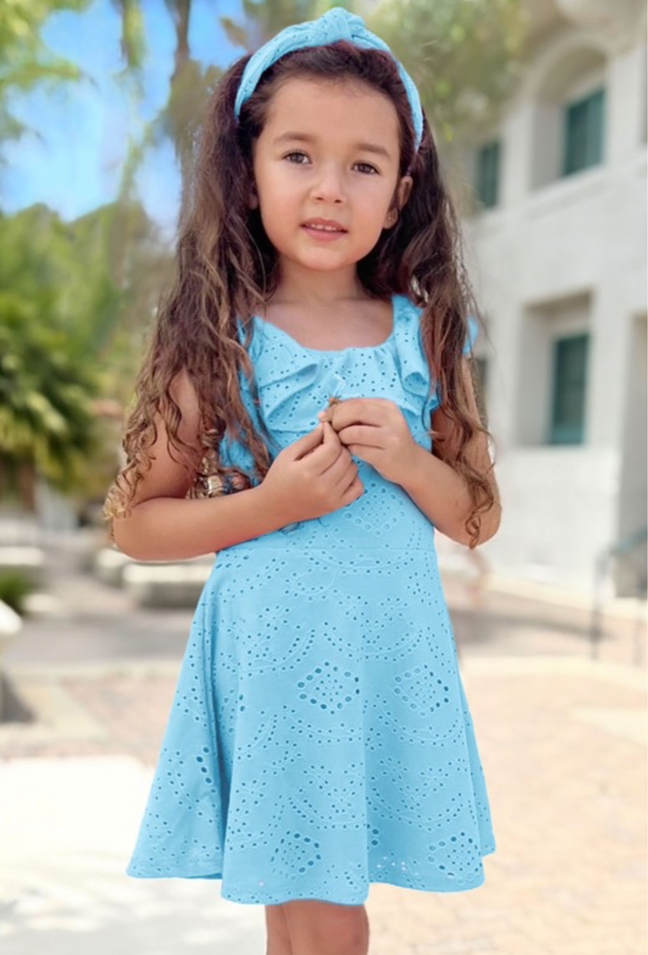 Kids Eyelet Dress