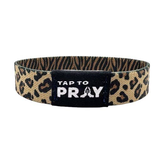 Tap To Pray™ Wristbands - Safari Leopard