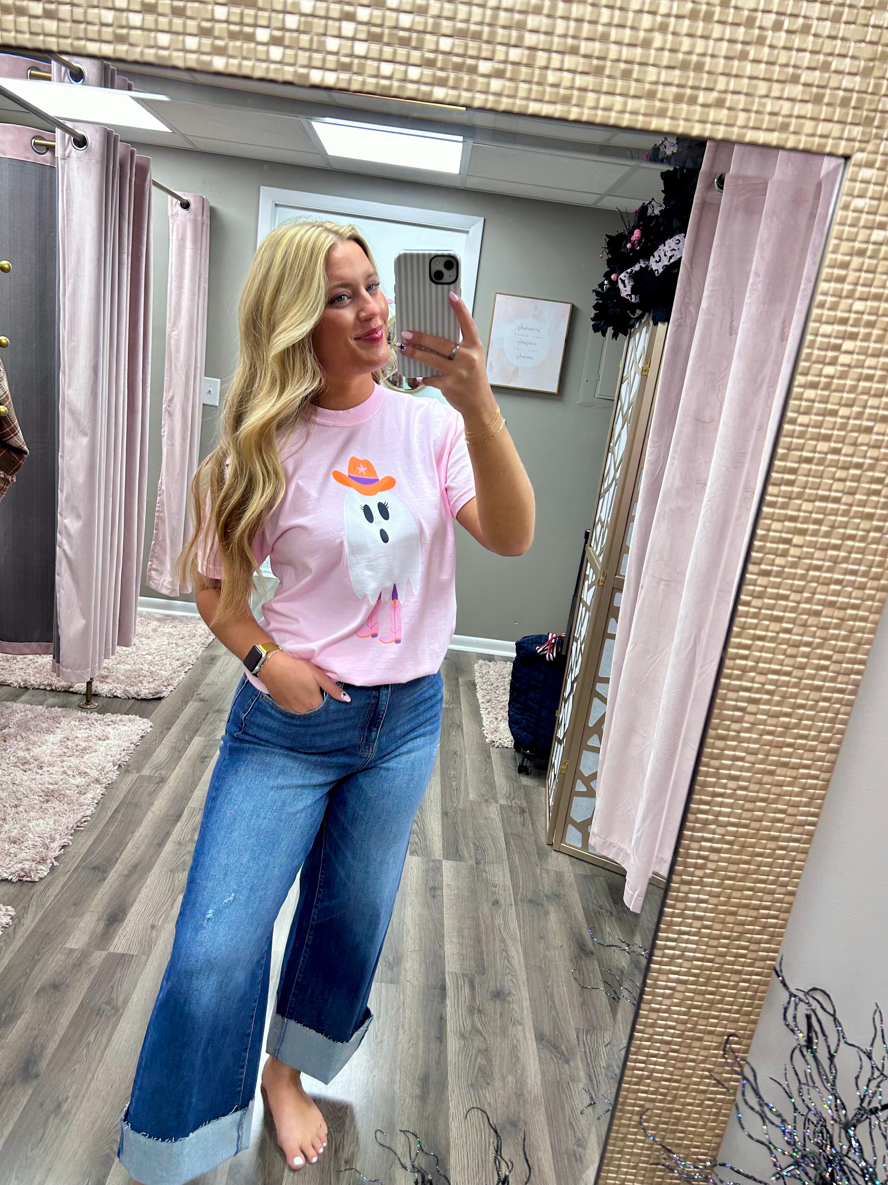 Cowgirl Ghost Graphic Tee