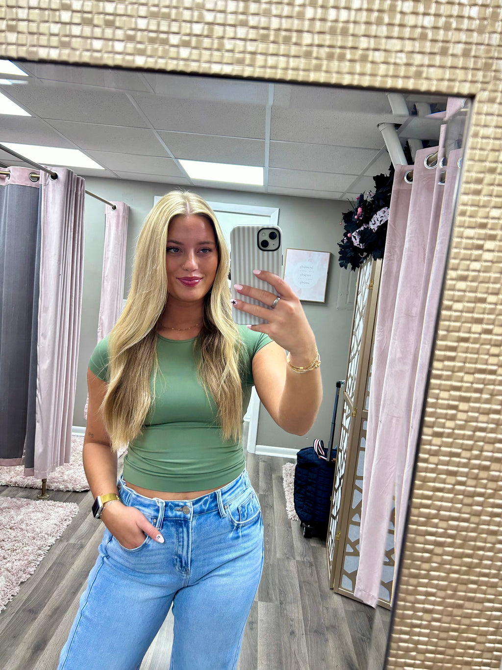 Seamless Crew Neck Short Sleeve