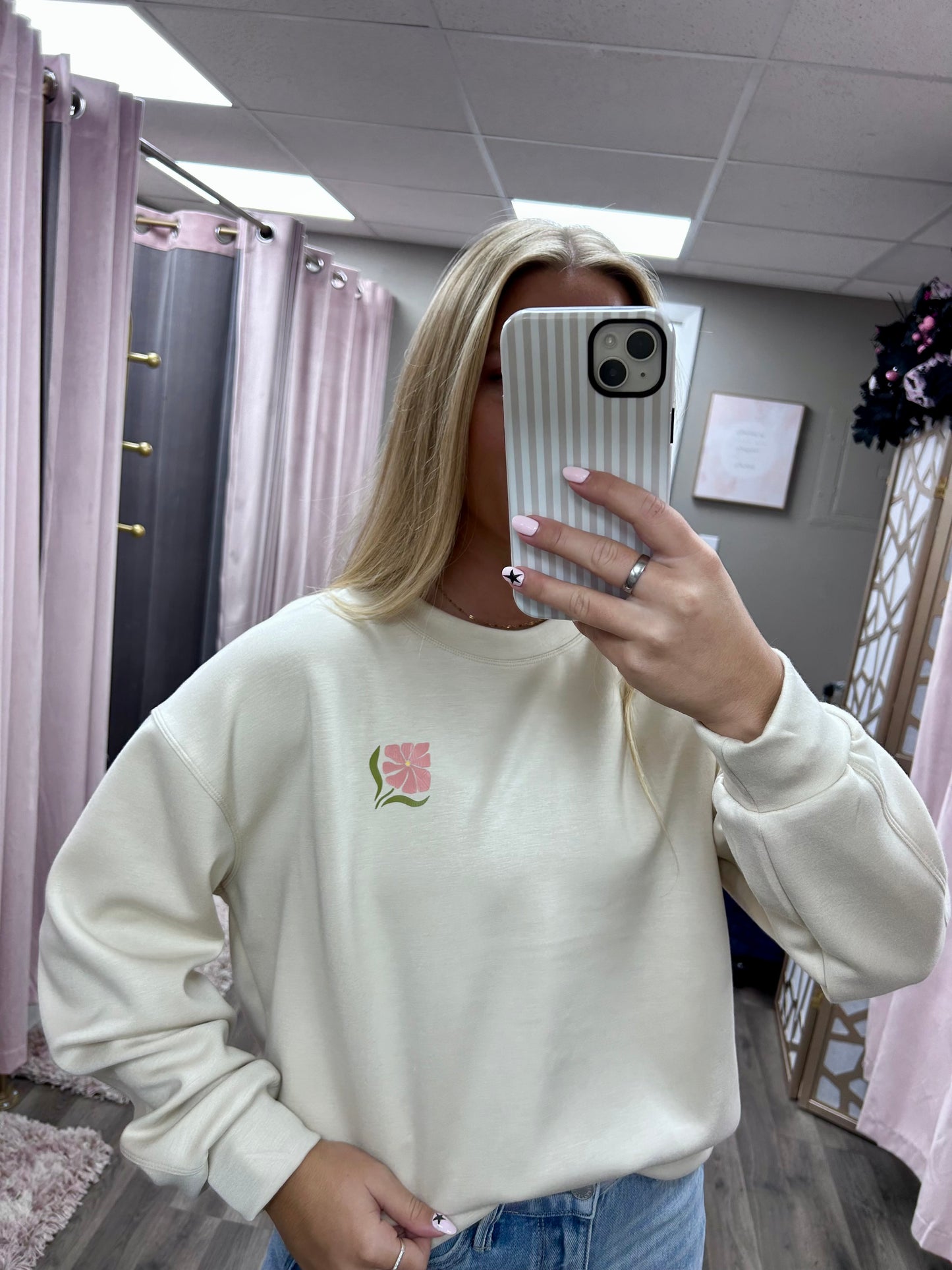 “Do Not Worry” Ultra Comfy Crewneck