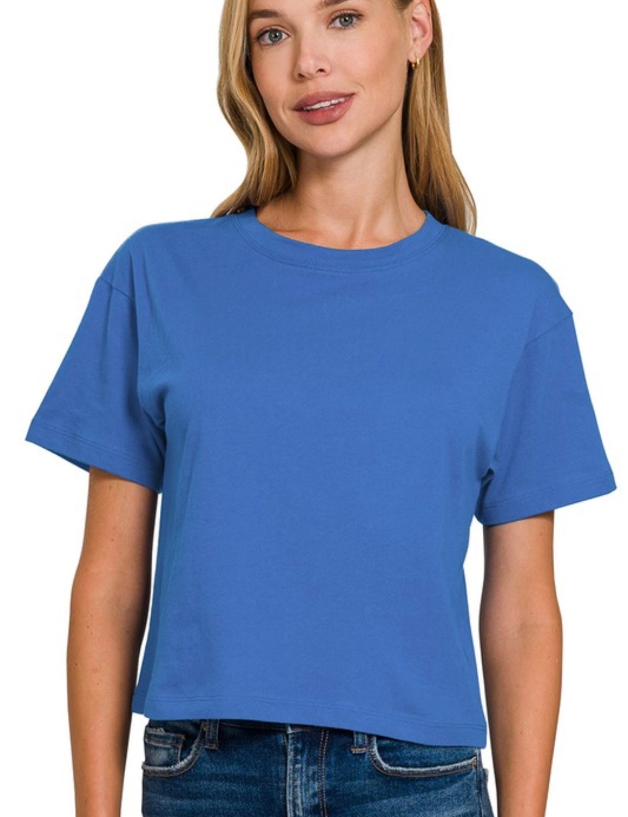 Cotton Crew Short Sleeve Tee