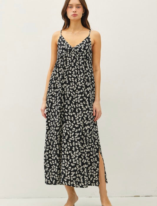 Floral Printed Maxi Dress