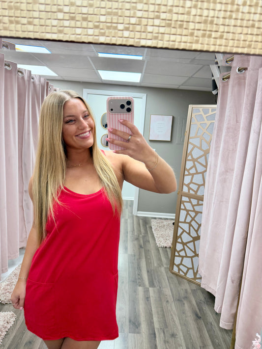 Mini Dress W/ Built in Romper