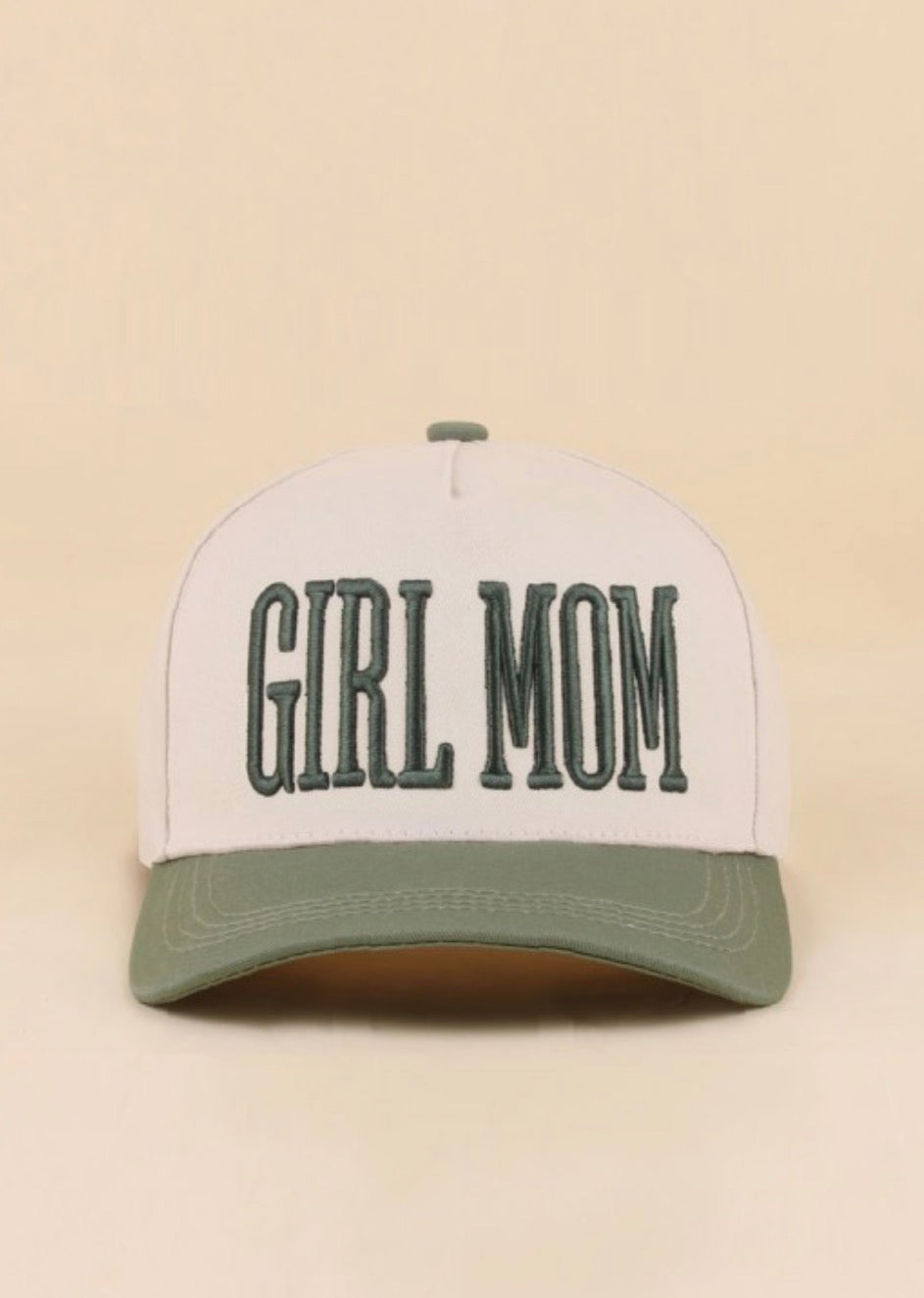 Girl Mom Two Tone Hat