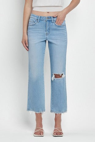 Vervet High Rise Straight Jean