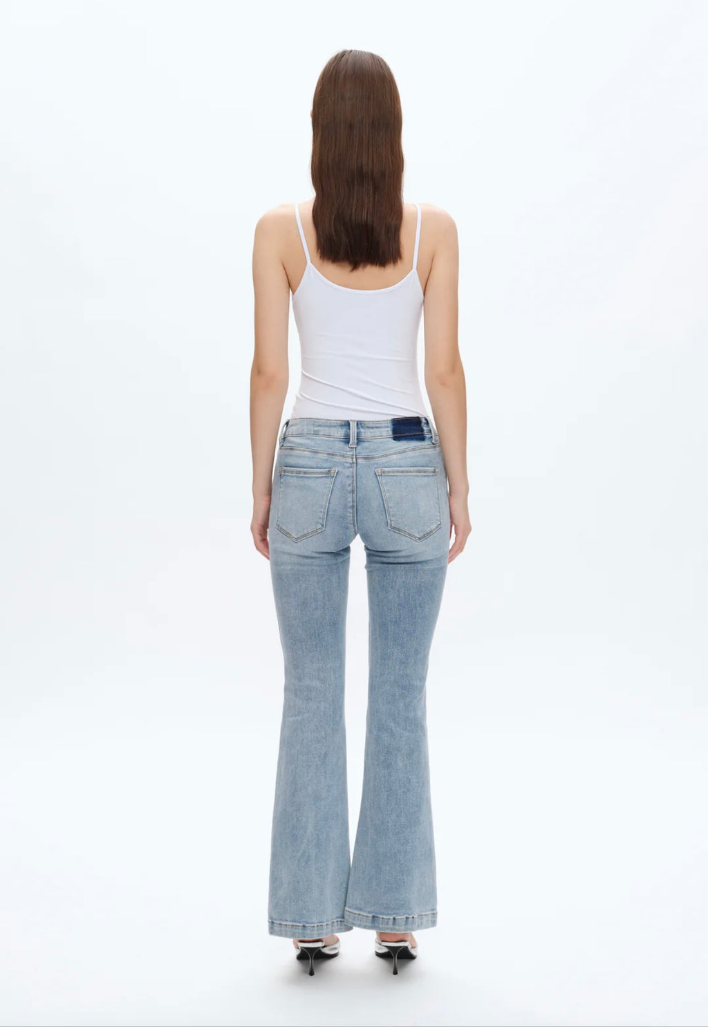 Bayeas Low Rise Flare Jeans