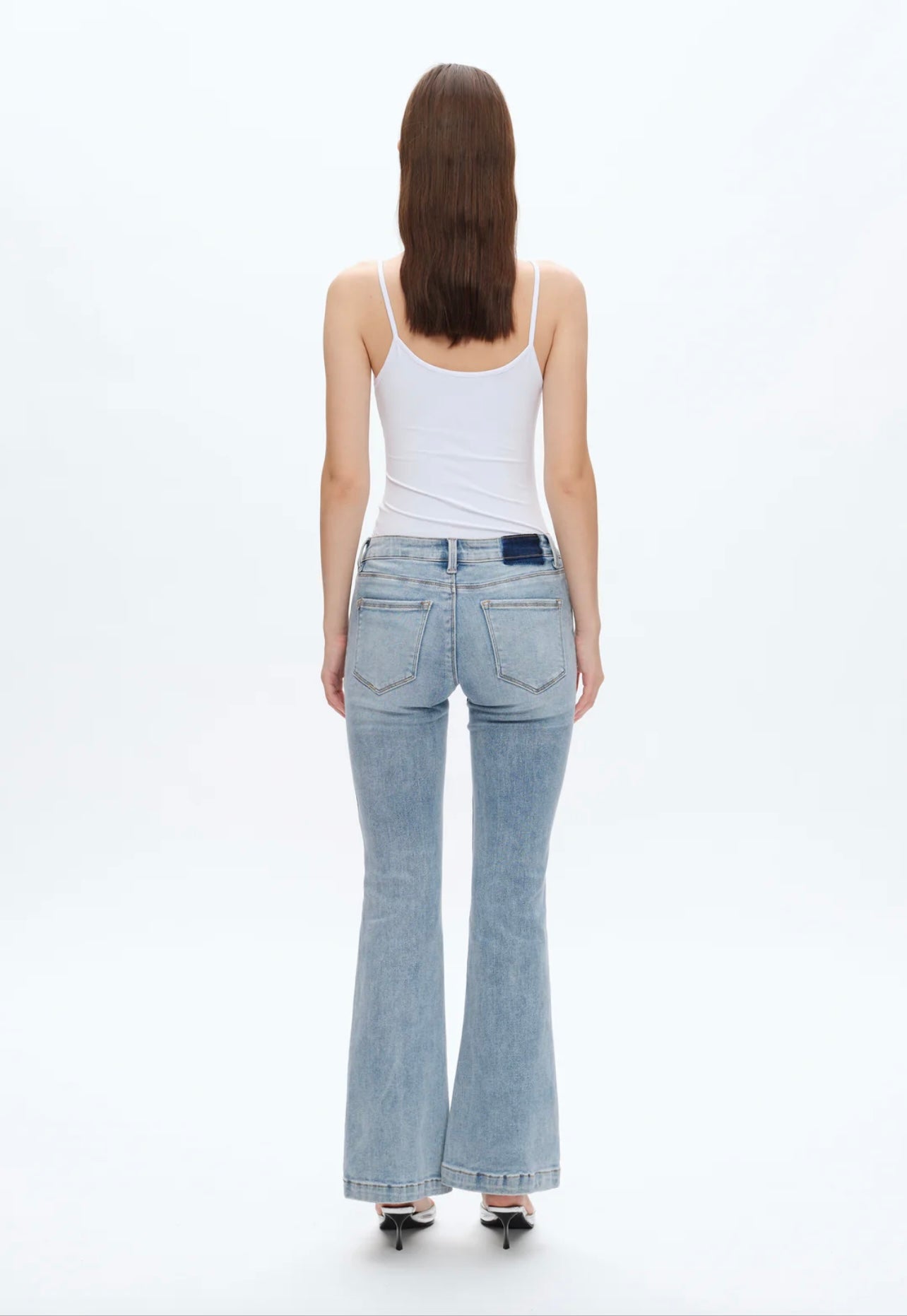 Bayeas Low Rise Flare Jeans
