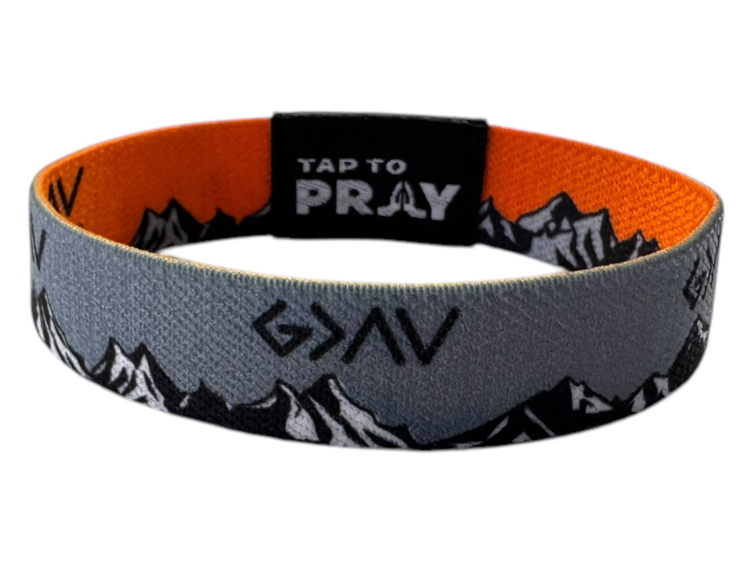 Tap To Pray™ Wristbands - God Is Greater:God is Greater Than The Highs and Lows