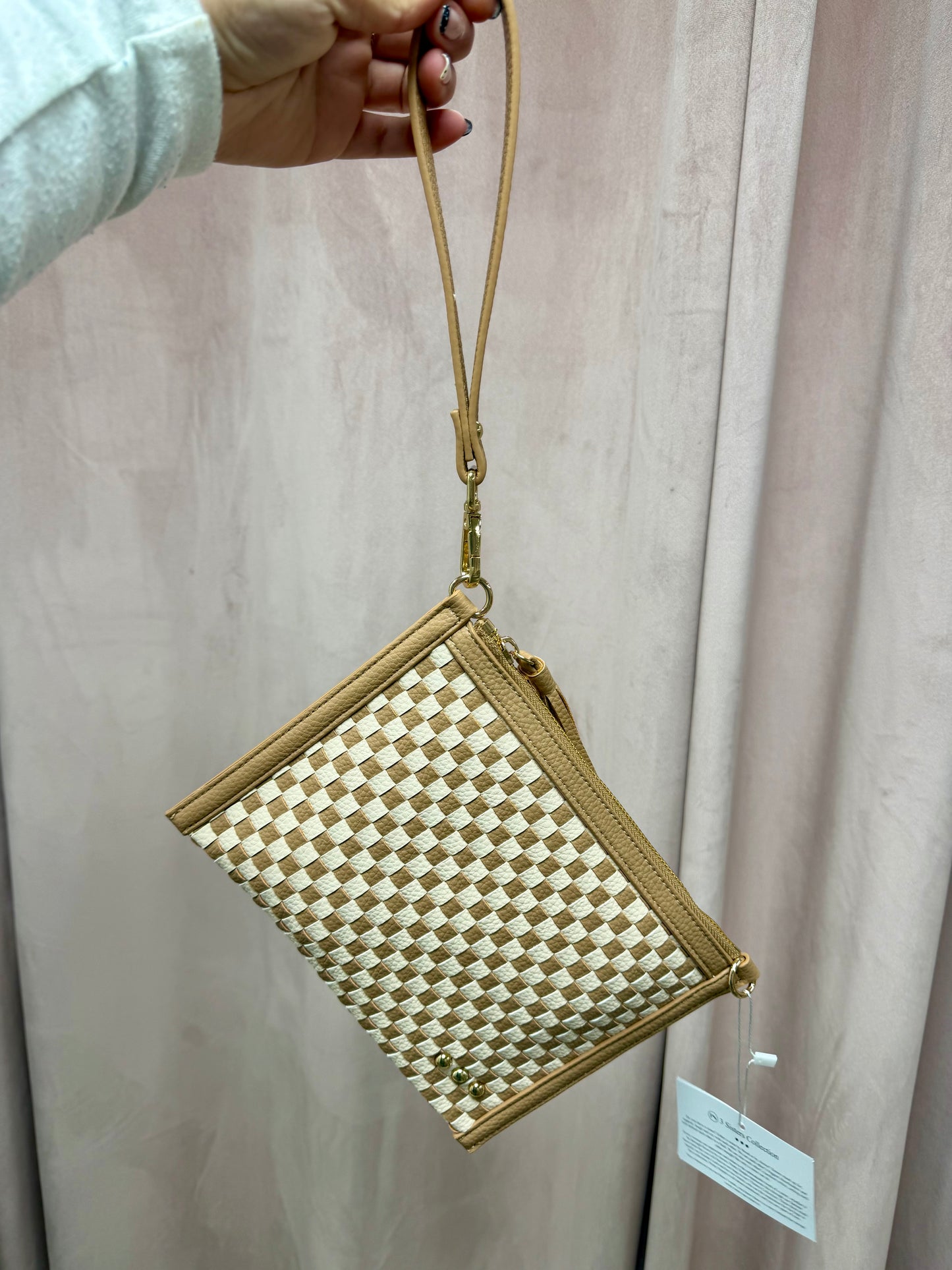 PS Veda Woven Crossbody & Clutch Bag