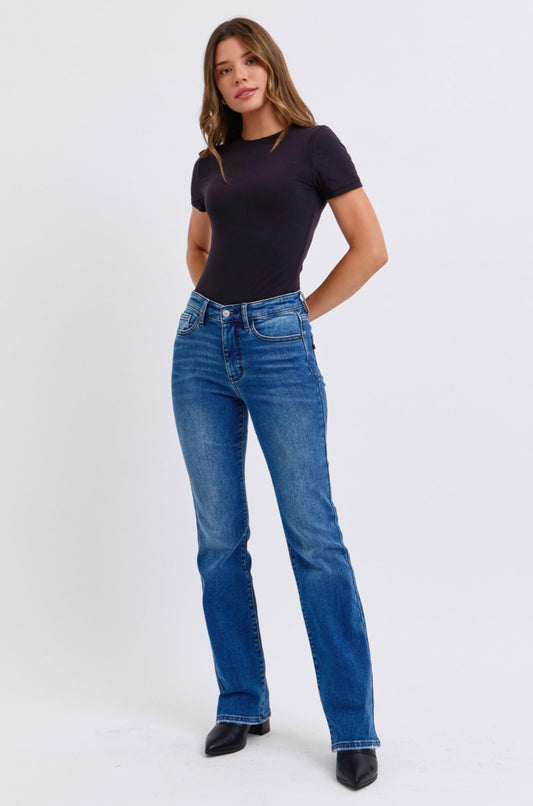 Judy Blue MR Thermal Bootcut