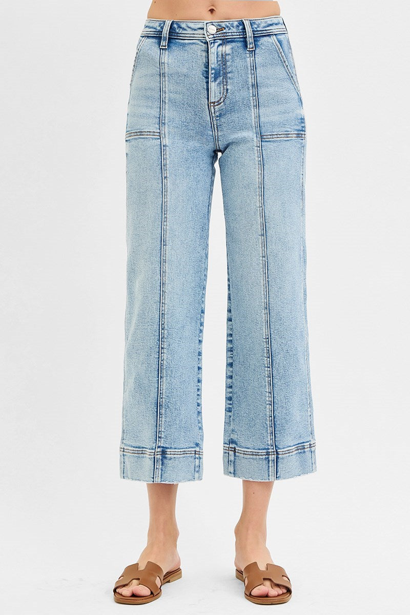 Risen Front Seam Detailed Jean