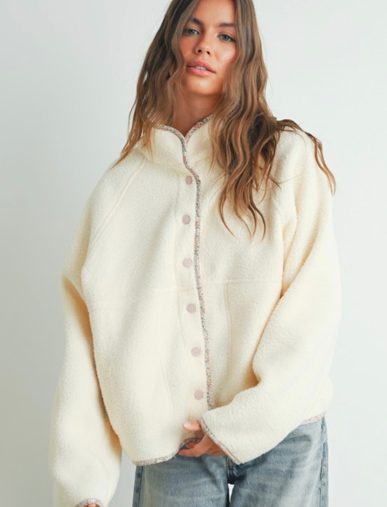 Cozy Sherpa Fleece Shacket