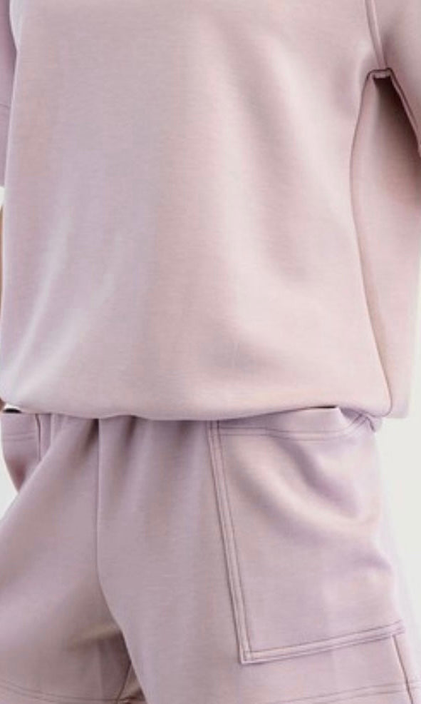 Plus Poly Span Quarter Zip