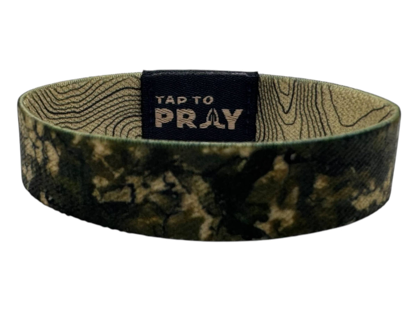 Tap To Pray™ Wristbands - Valor Camo & Isaiah 6:8