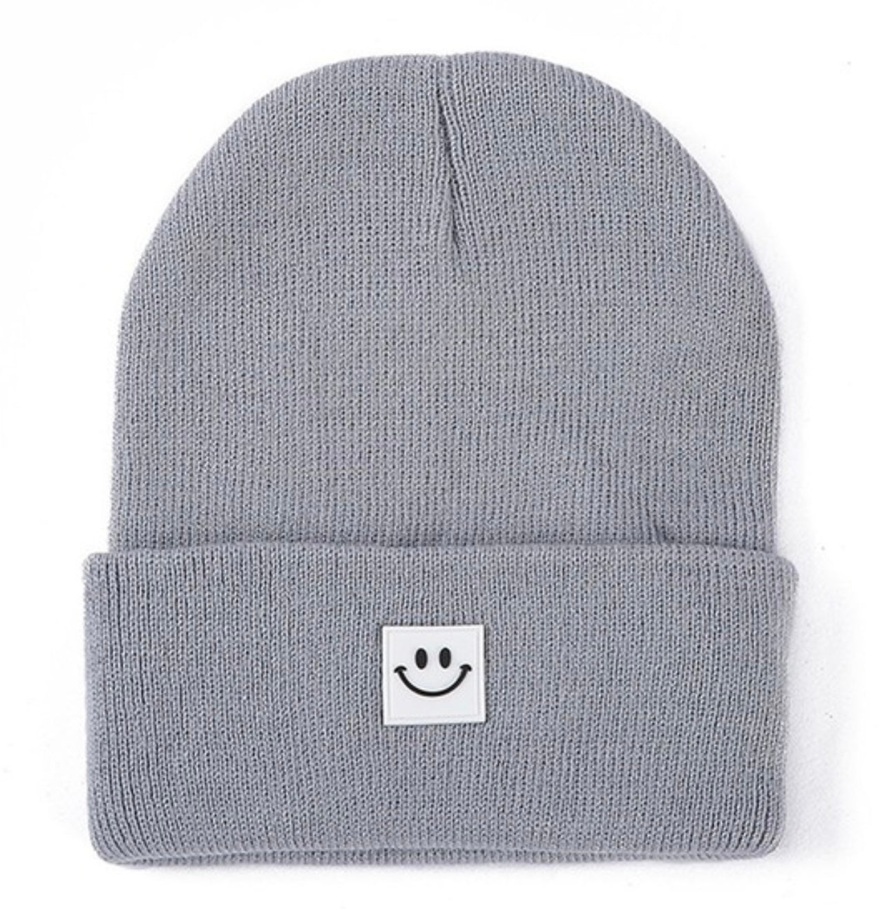 Smiley Patch Beanie