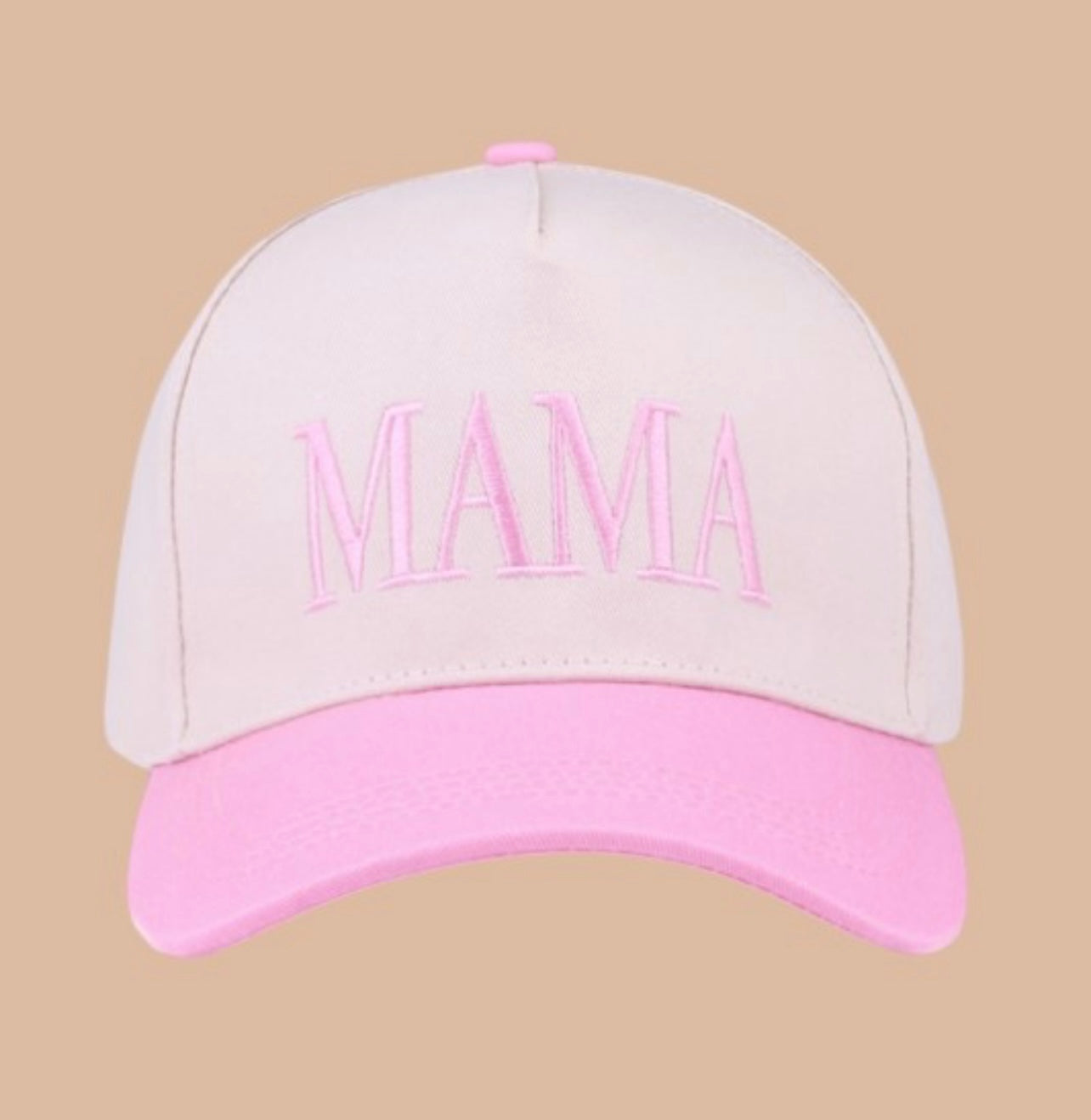 MAMA Embroidered Two Tone Hat