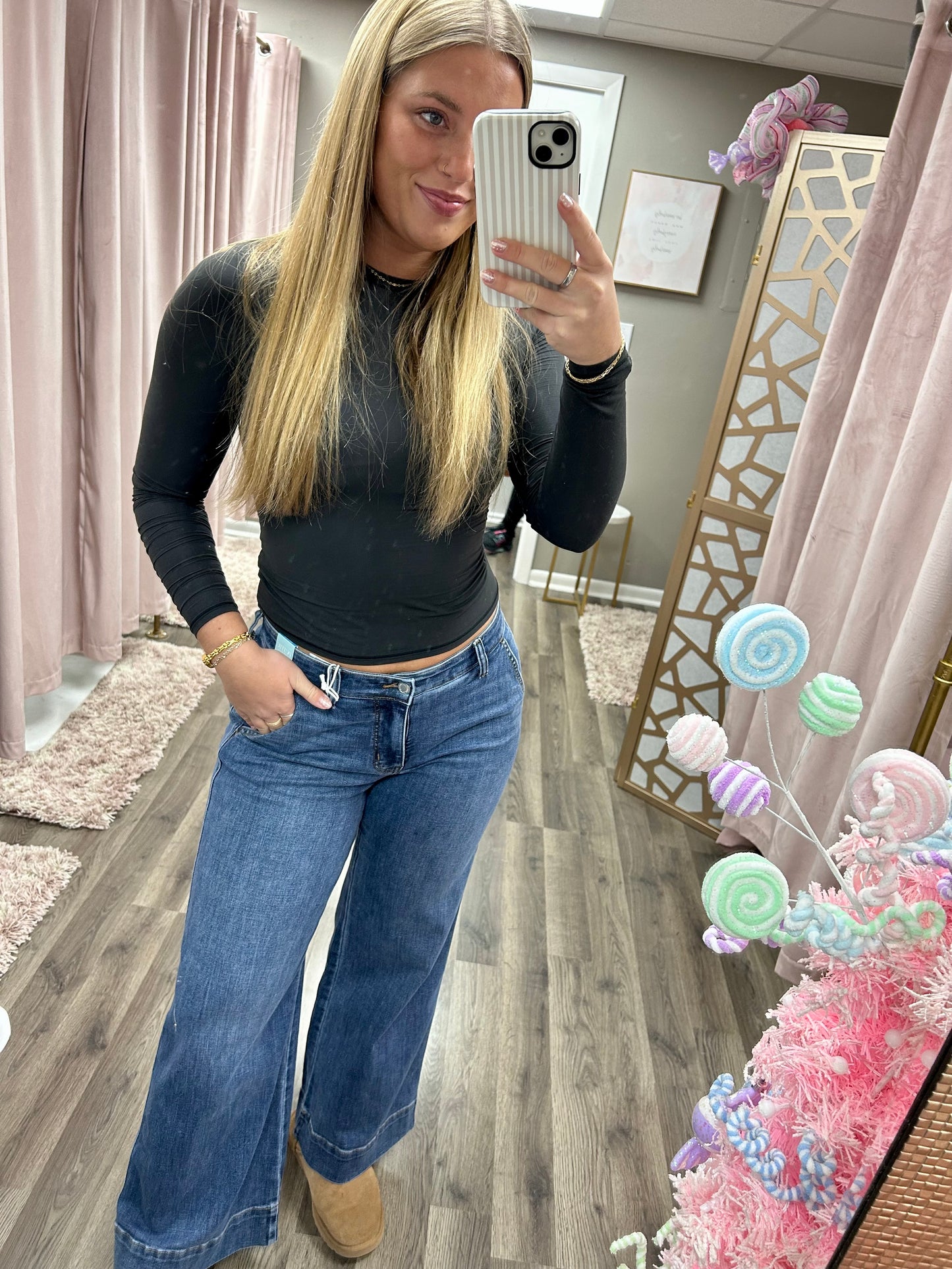 Judy Blue Retro Wide Trouser Jean