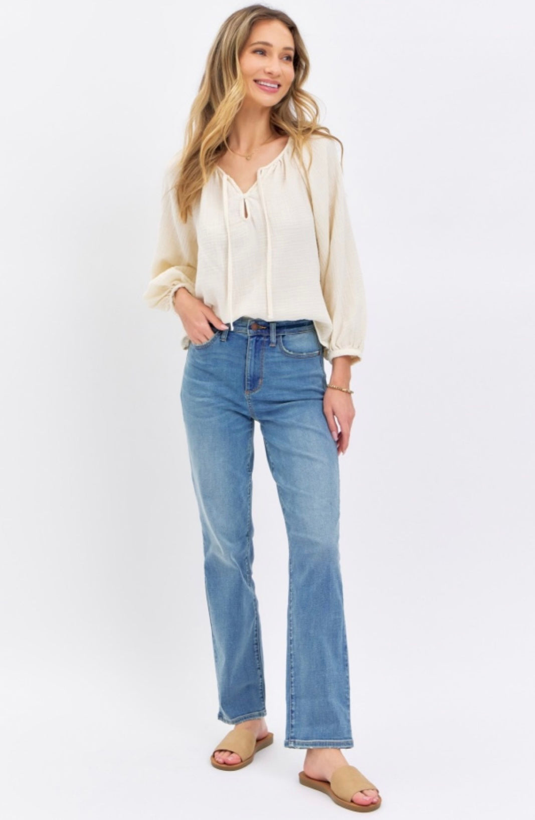 Judy Blue Medium Straight Fit Jean