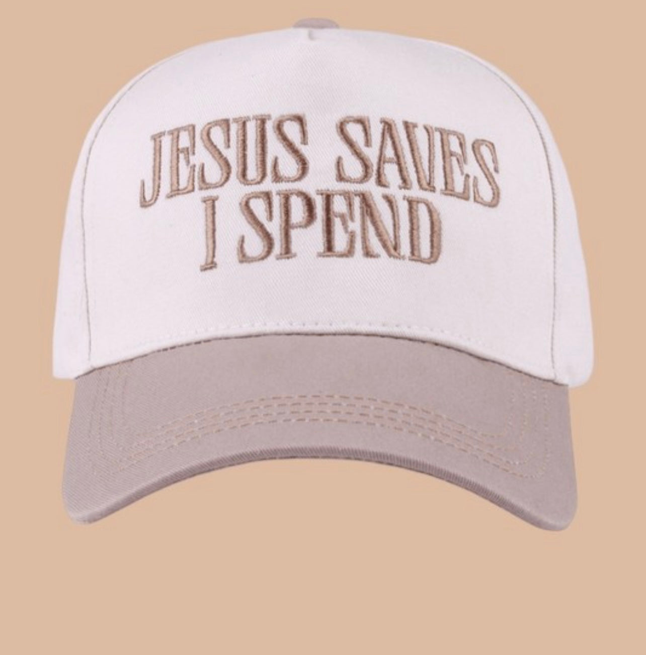 Jesus Saves I Spend Hat