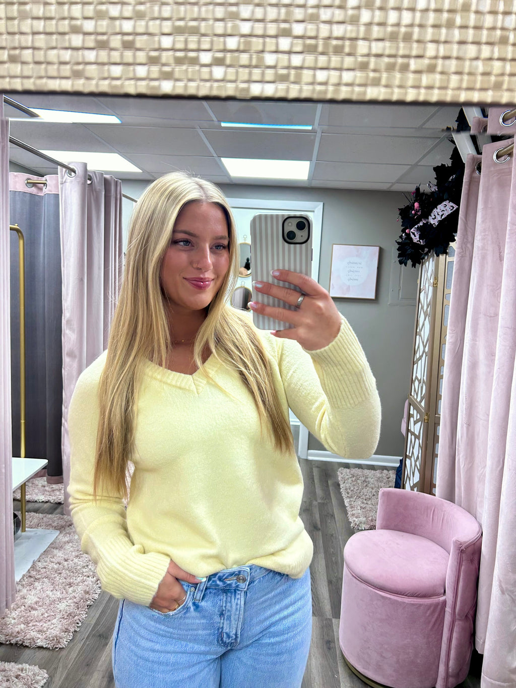 Classic V Neck Sweater