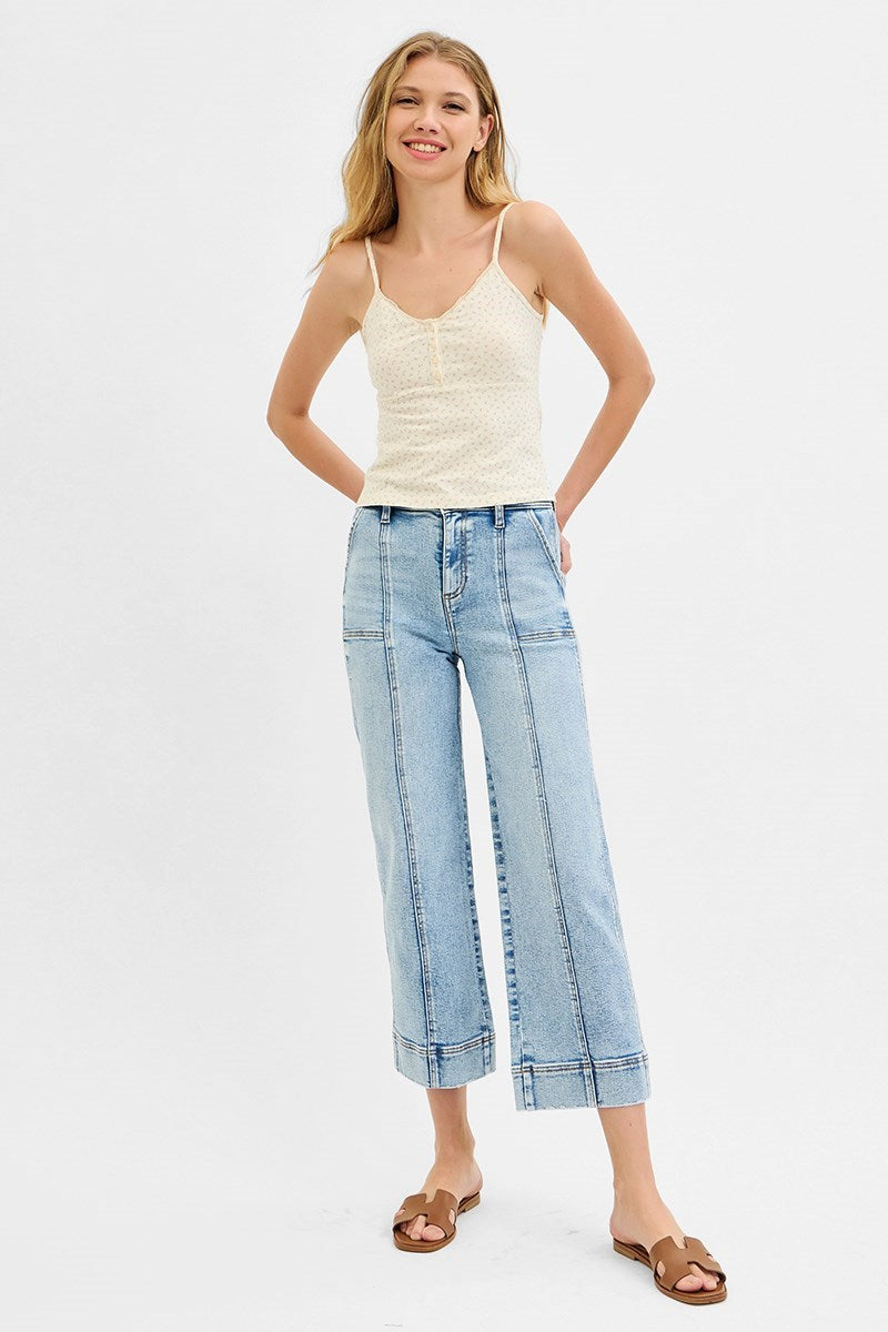 Risen Front Seam Detailed Jean