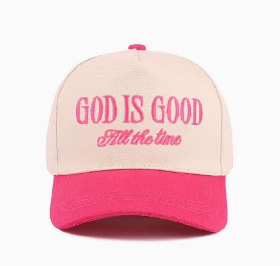 ‘God Is Good’ Two Tone Hat