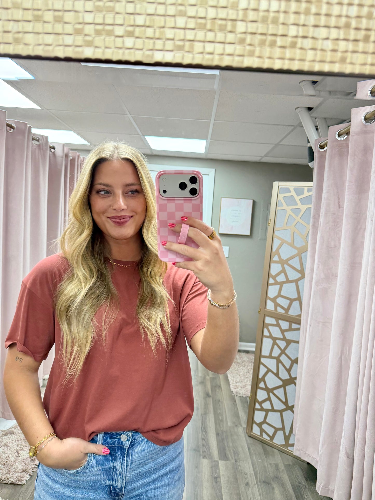 Cotton Jersey Oversized Tee