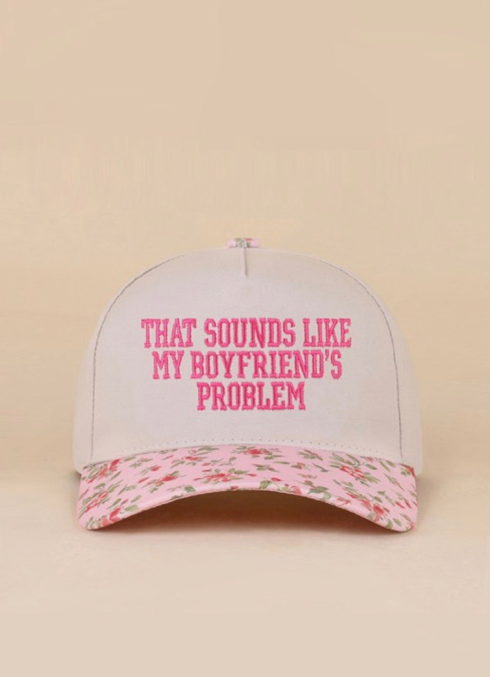 Boyfriends Problem Two Tone Hat