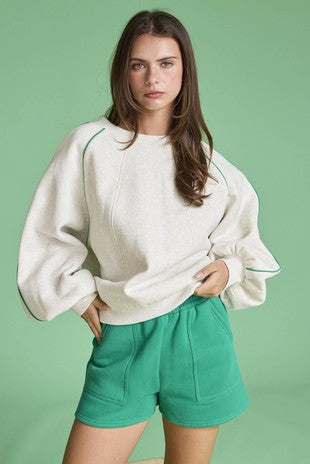 Pocket Detail Knit Short