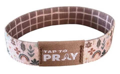 Tap To Pray™ Wristbands - Prairie &  Plaid