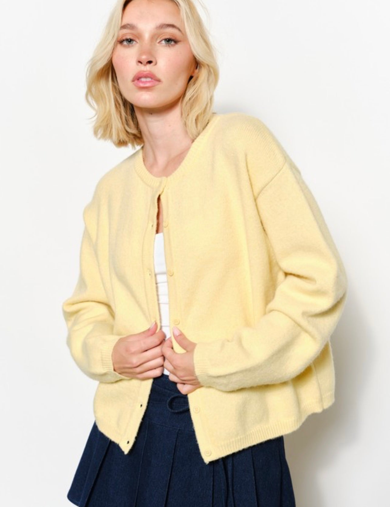 Lightweight Oversized Cardigan