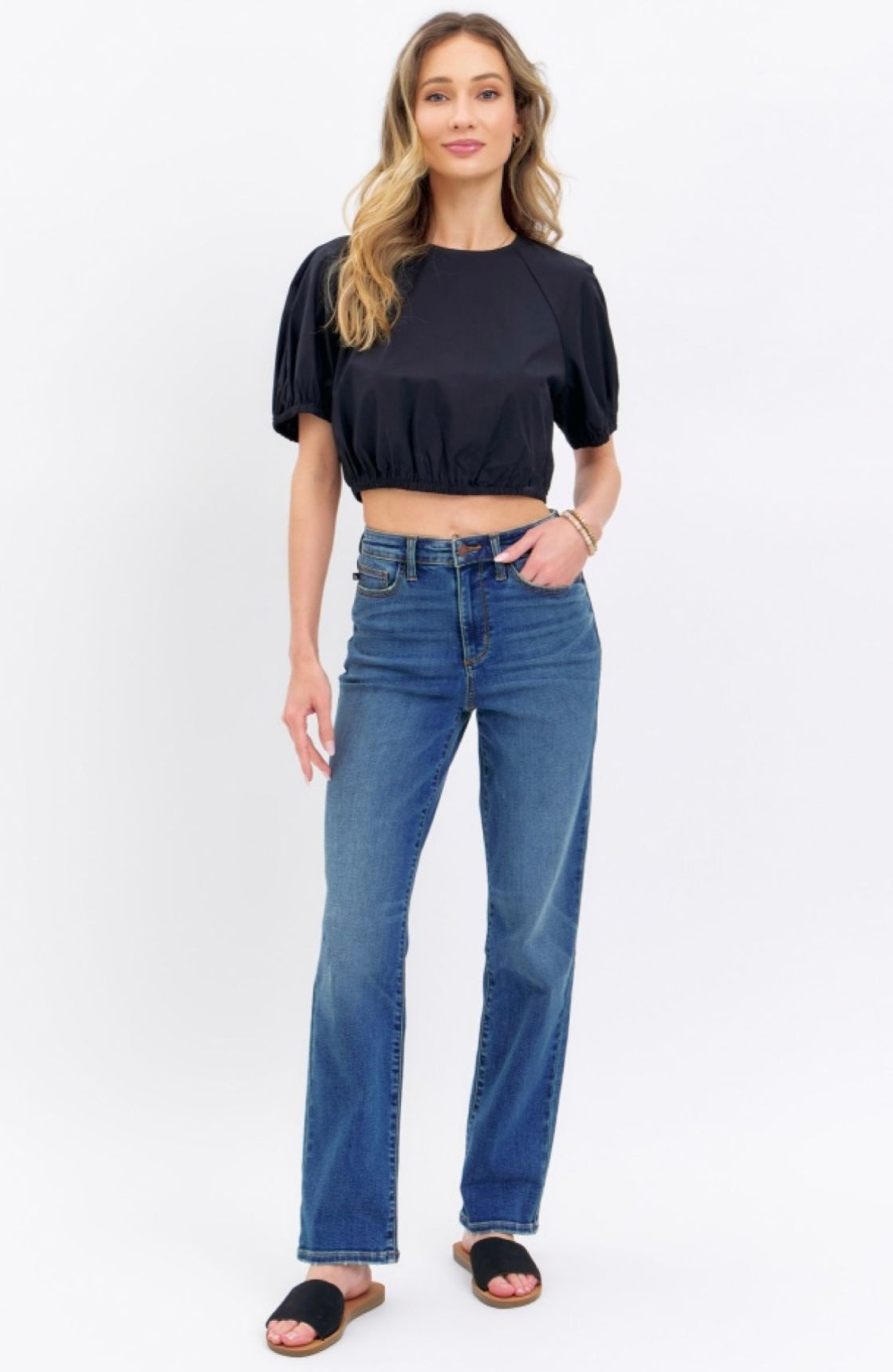 Judy Blue High Straight Fit Jean