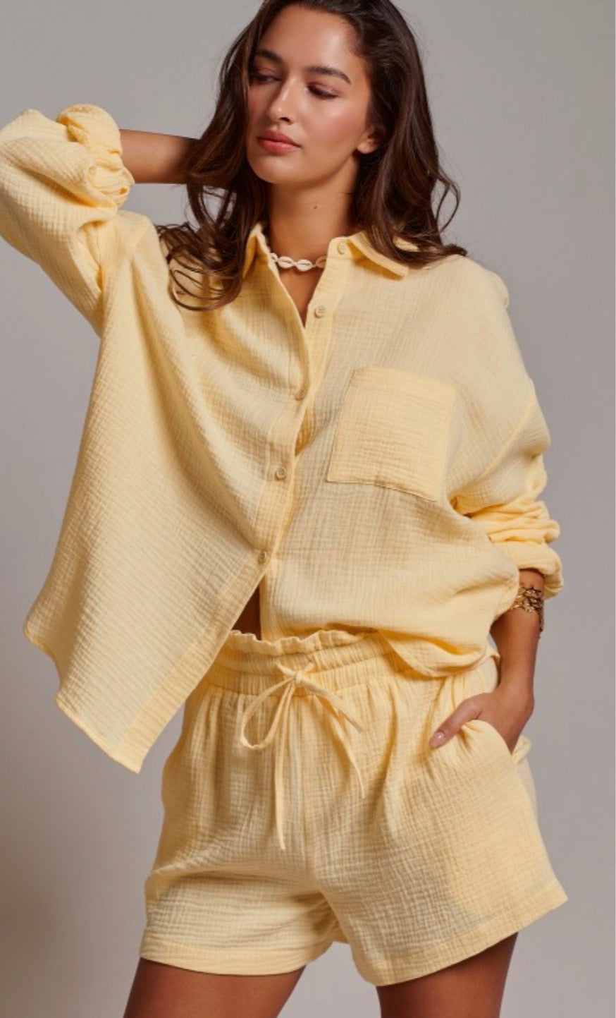 Cotton Gauze Coastal Set