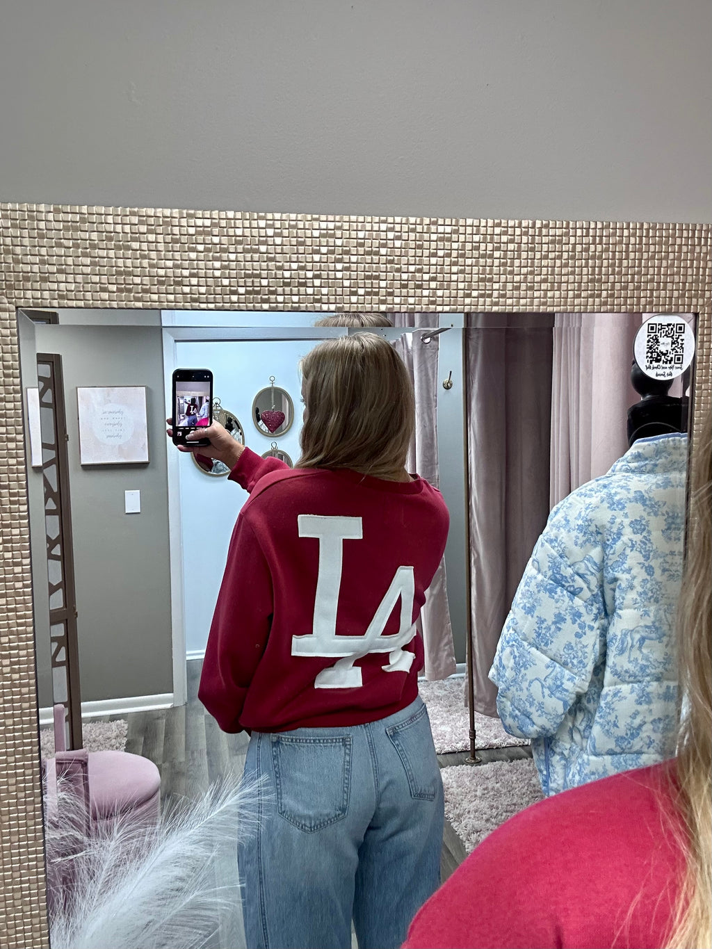 LA Lettering Crewneck