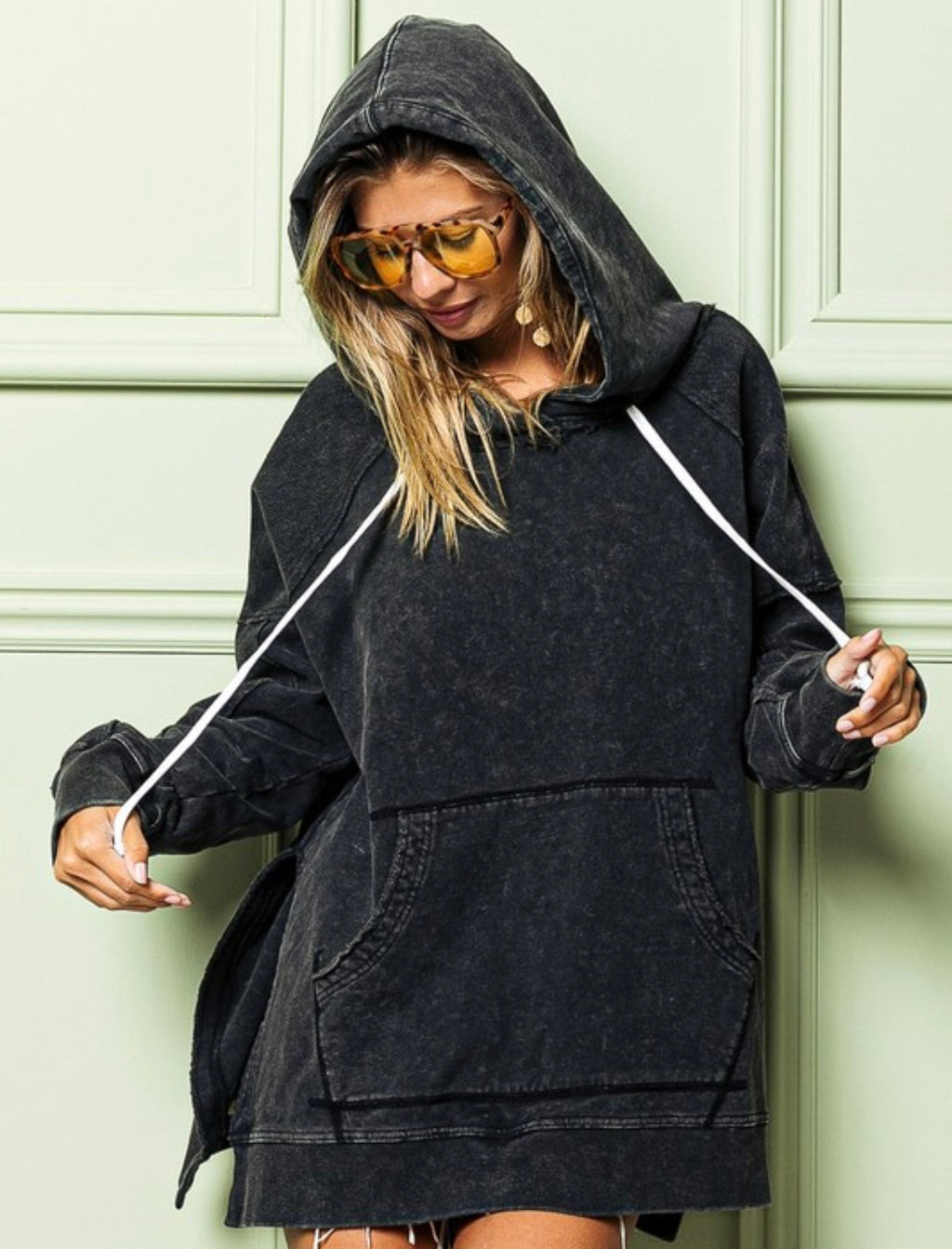 Vintage Raw Edge Hoodie