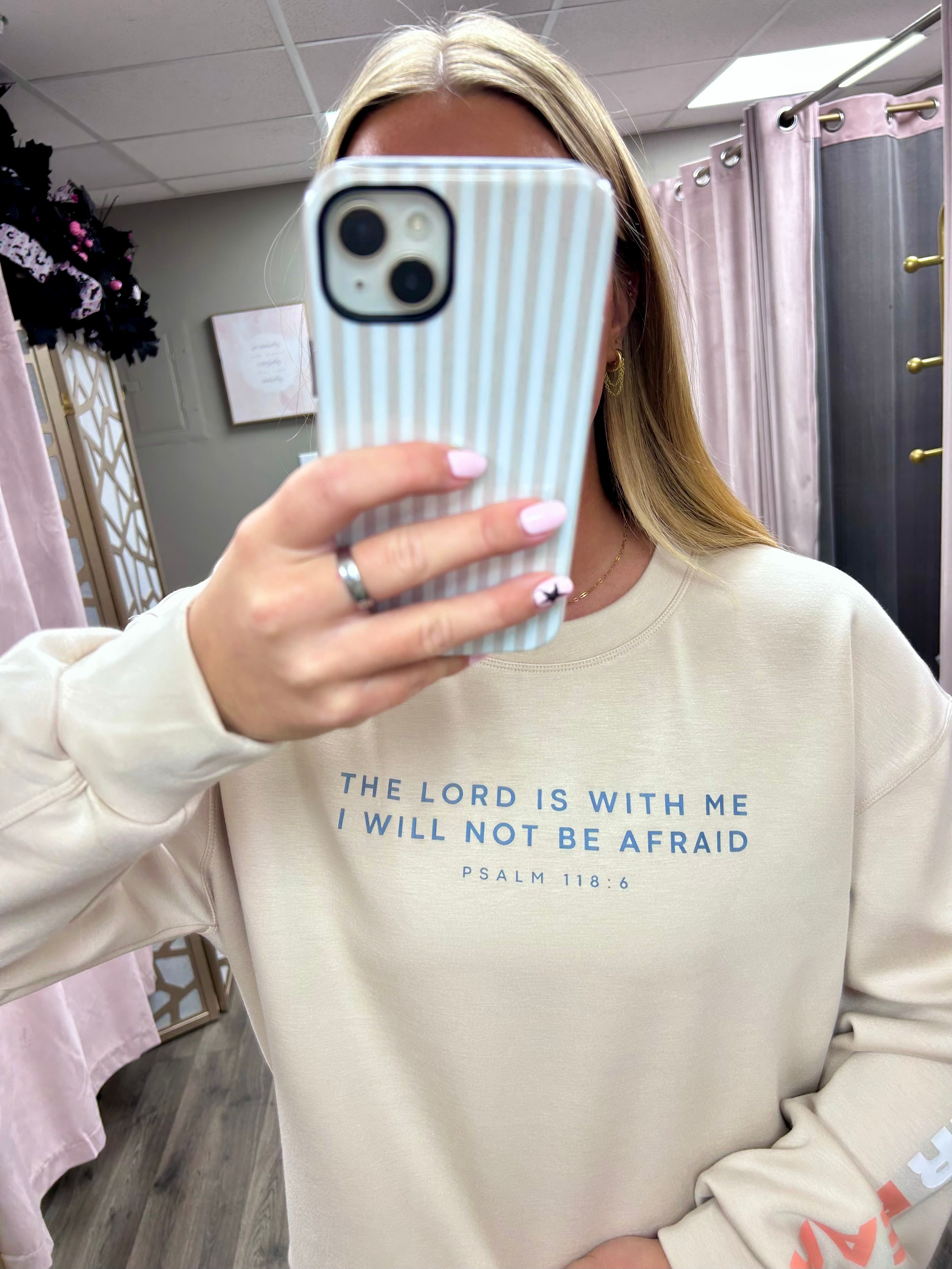 “Faith Over Fear” Ultra Comfy Crewneck