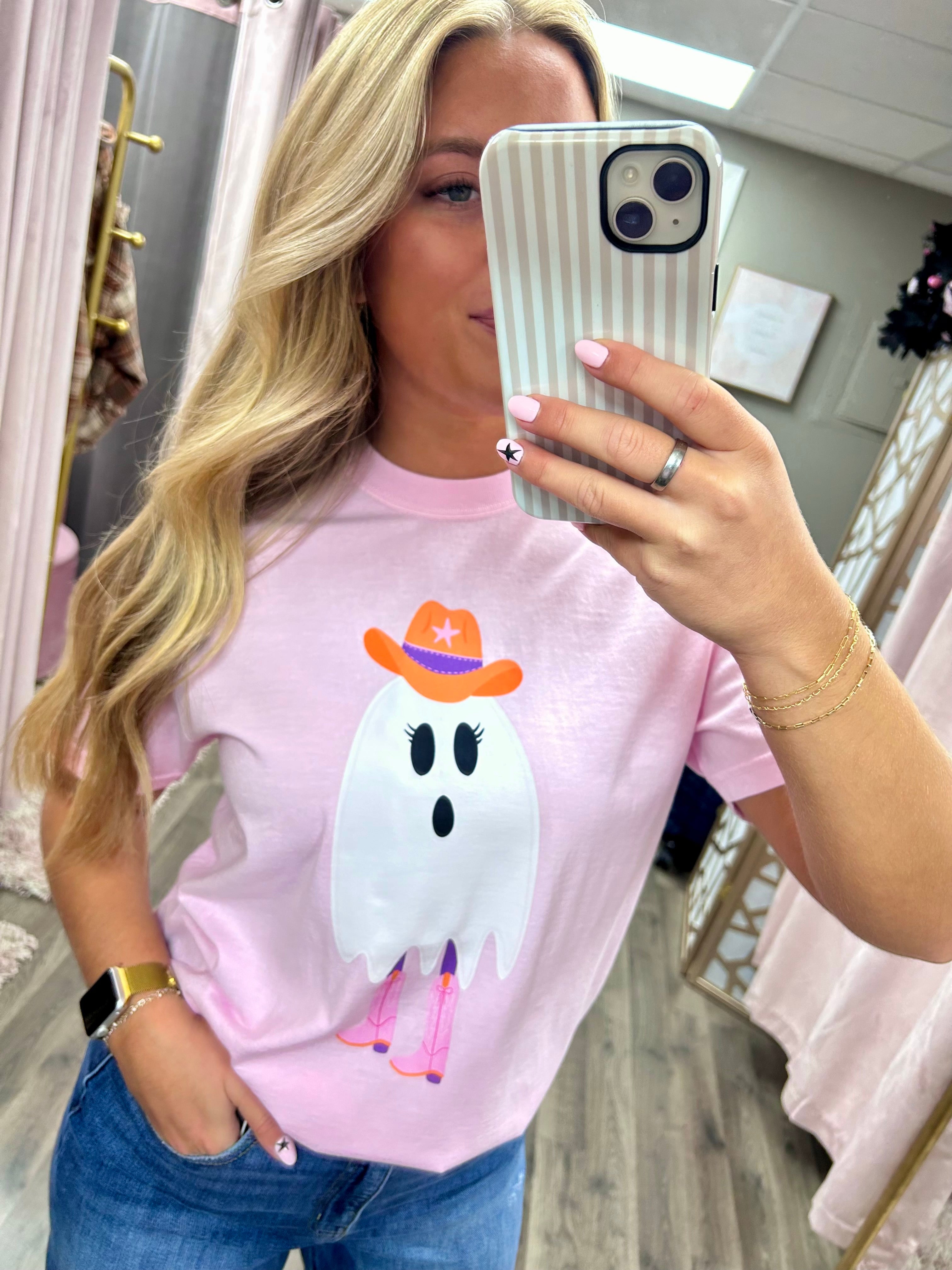 Cowgirl Ghost Graphic Tee