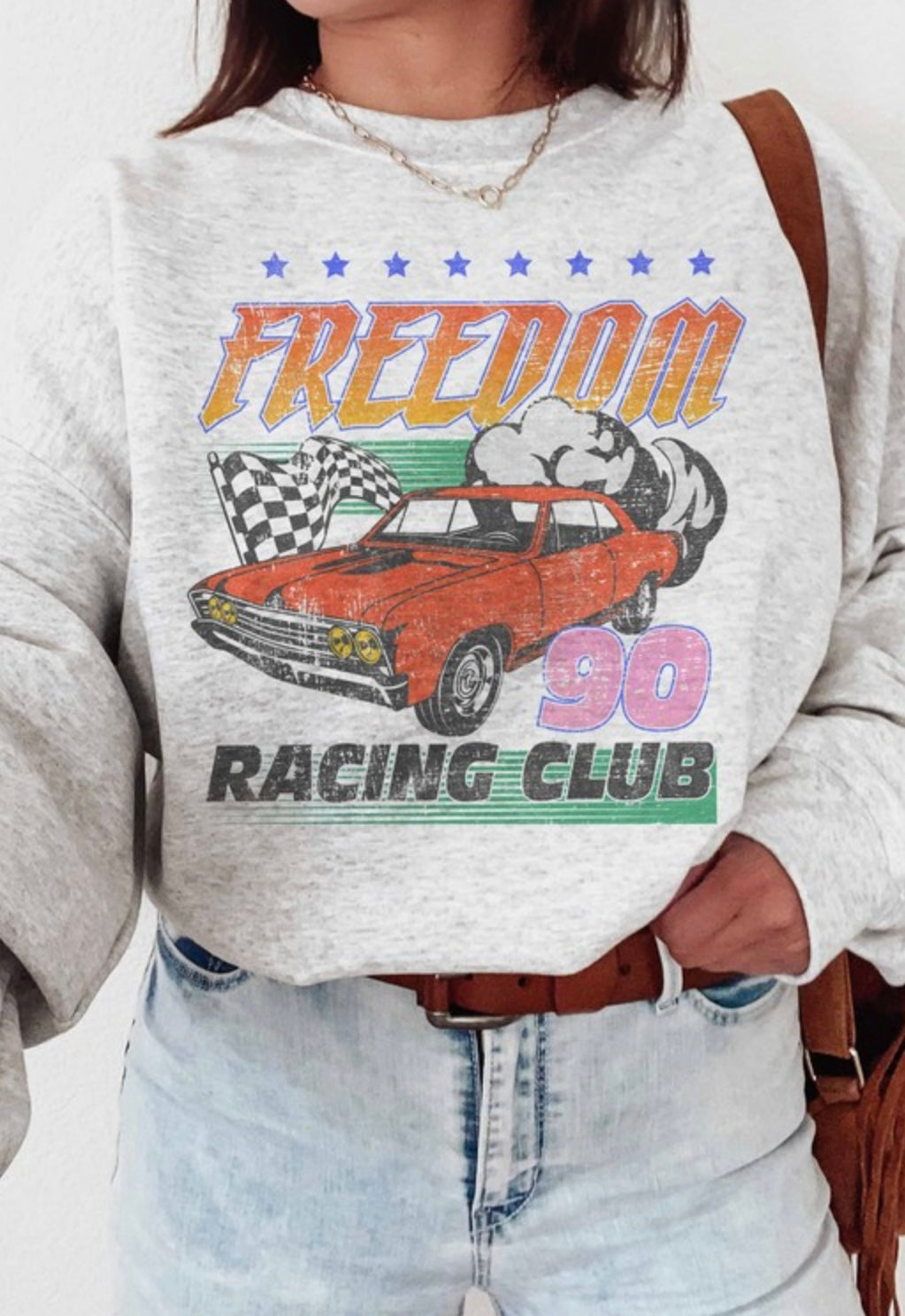 Retro Racing Club Crewneck