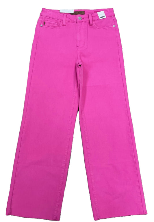 Judy Blue Pink 90’s Straight Denim