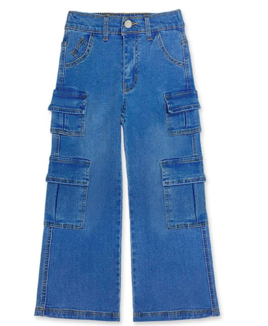 Kids Double Cargo Denim