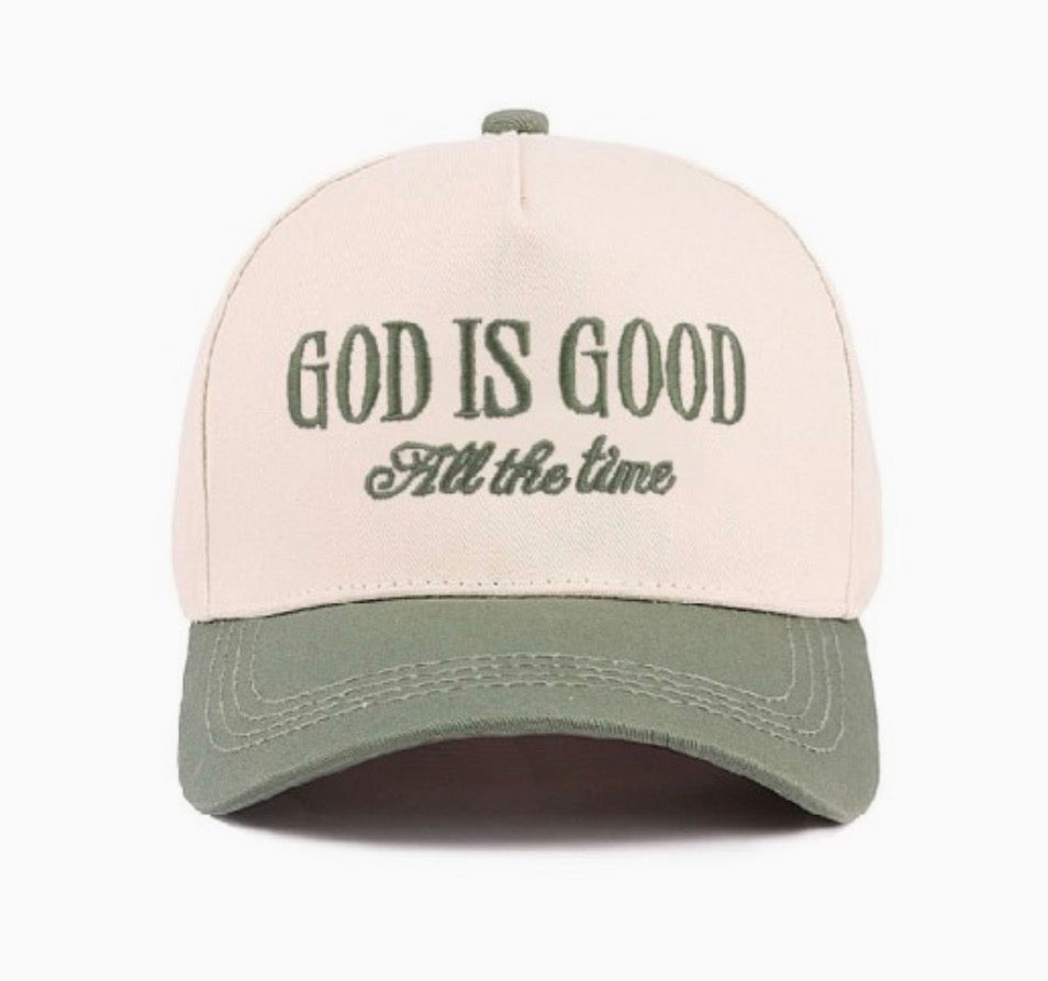 ‘God Is Good’ Two Tone Hat