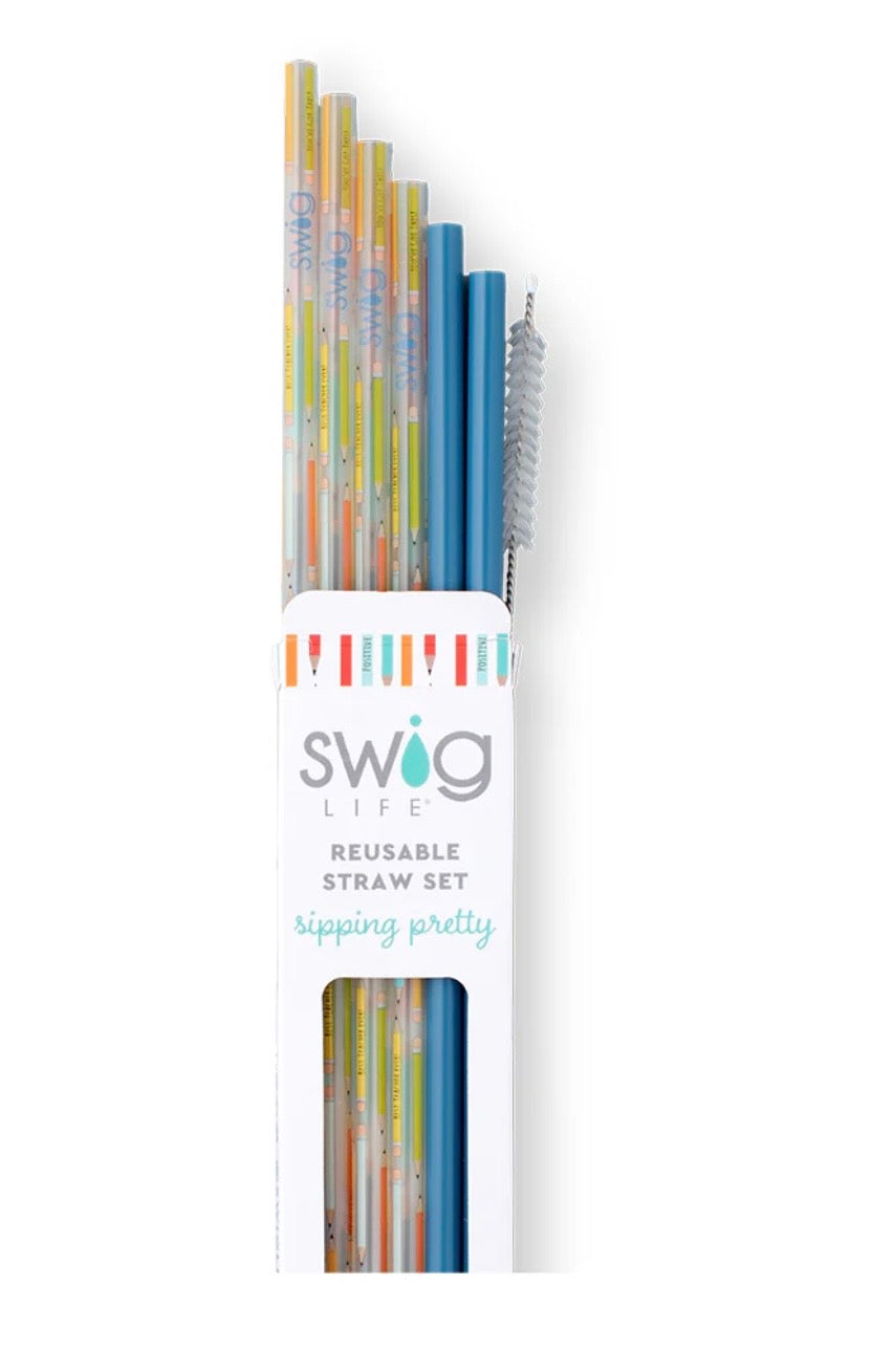 Swig Life Reusable Straw Set
