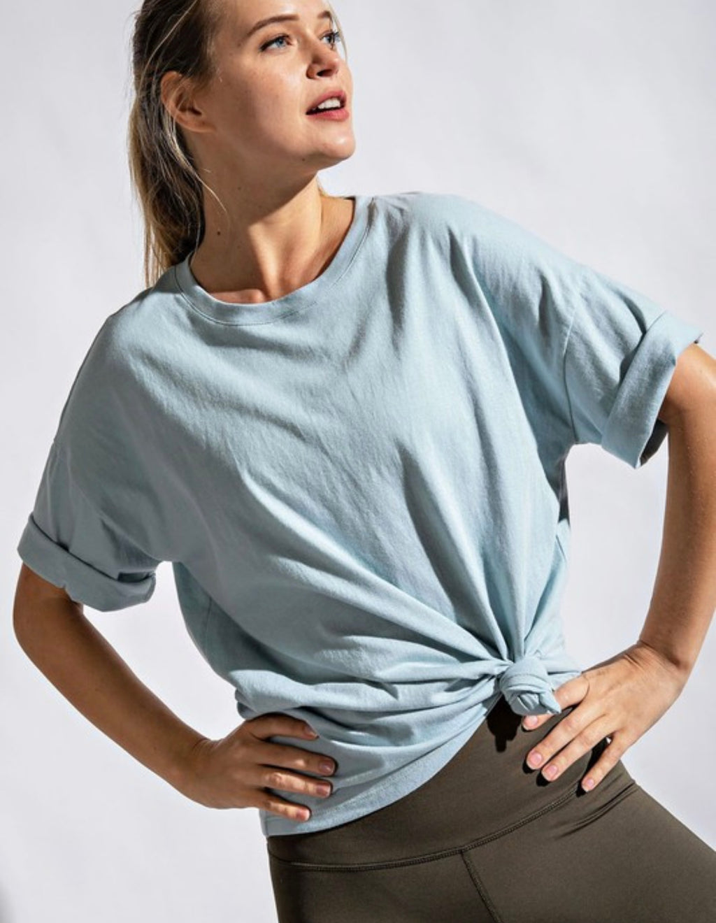 Cotton Round Neck Tee